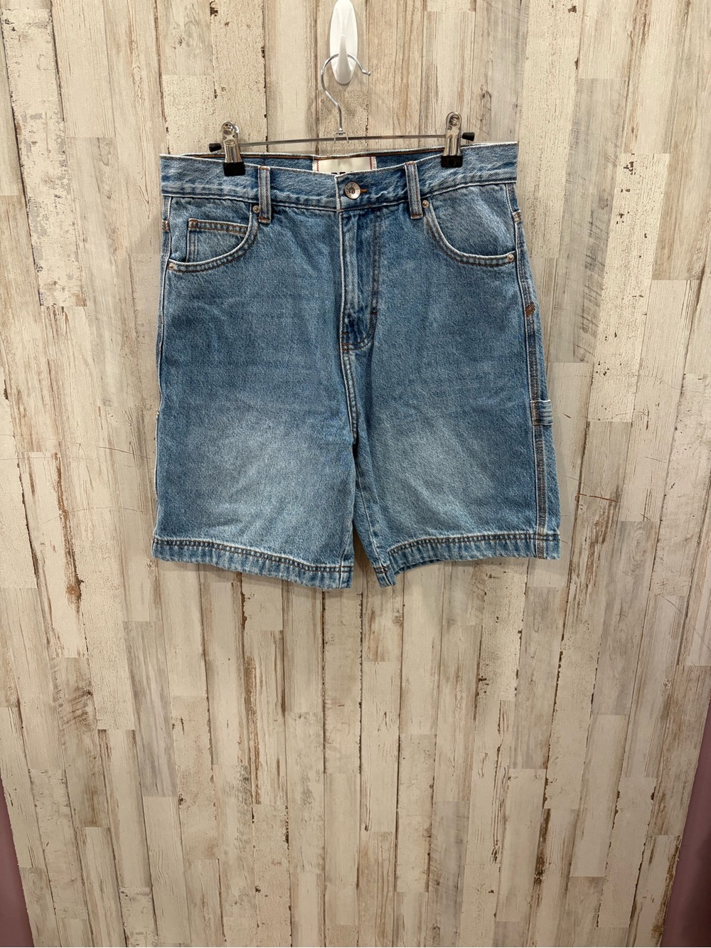 BDG Urban Outfitters Carpenter Denim Shorts Men’s Size 28 Light Wash